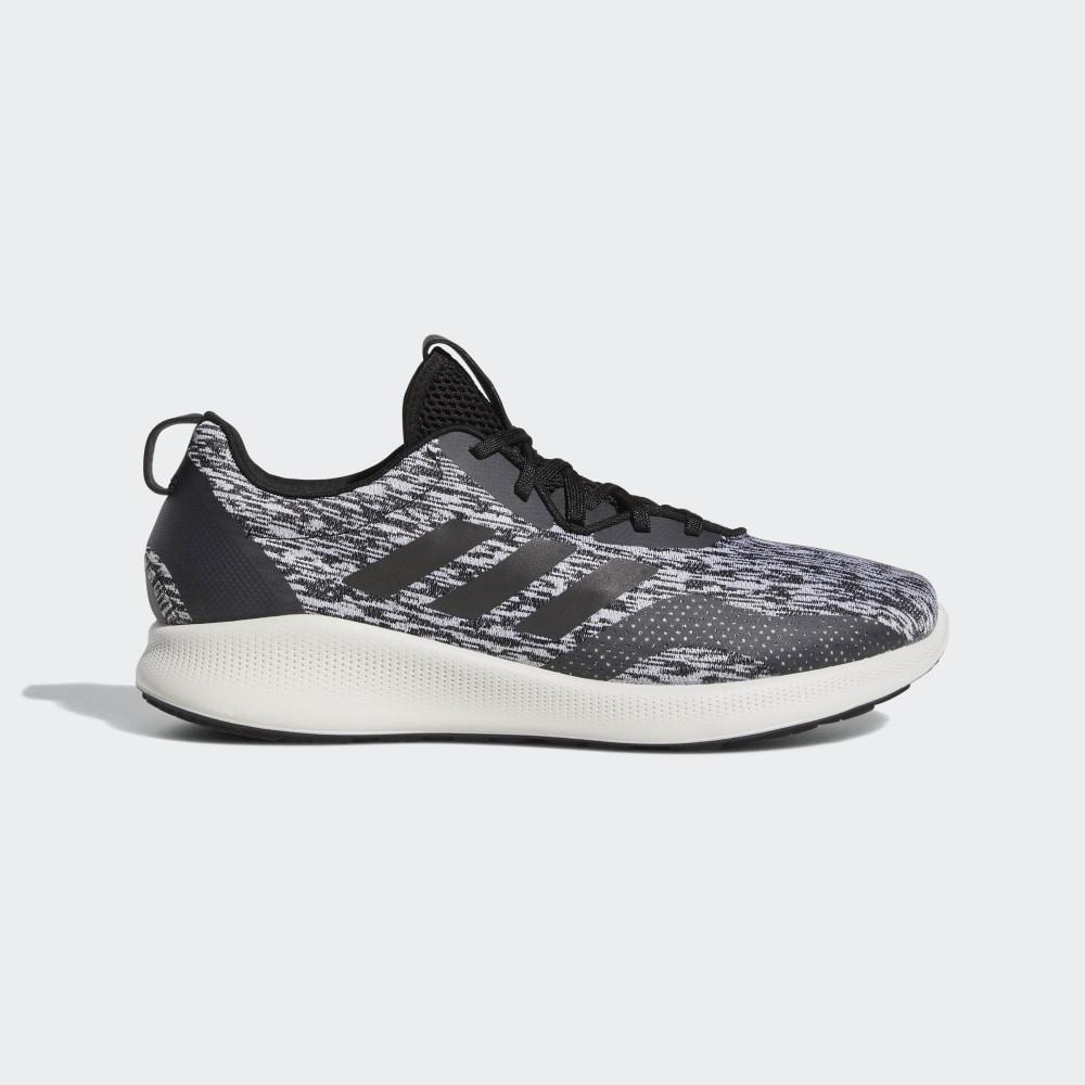 Adidasi Alergare Adidas Purebounce+ Street Barbati Romania - Negrii/Gri Metal/Albi B96360